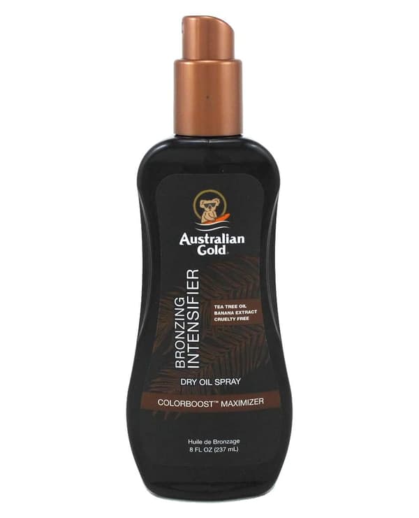 Australian Gold Intensifier Bronzing Dry Oil Spray 8 Ounce (2-pack)