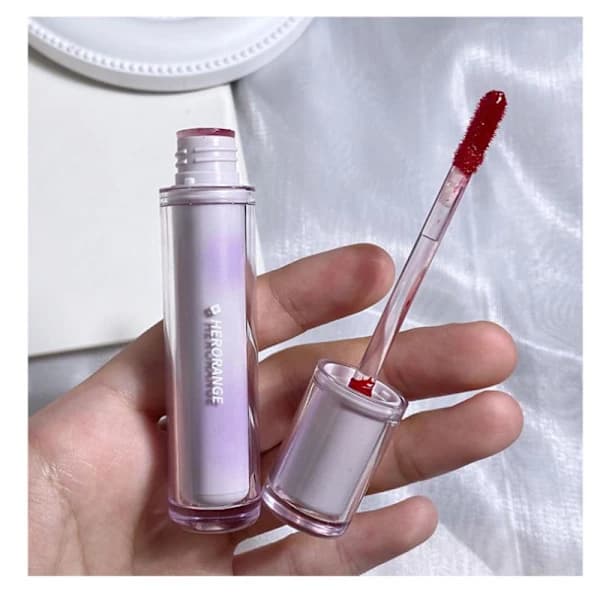 Speil Lip Gloss Vanntett Leppestift Vannglass Lip Gloss Langvarig A2