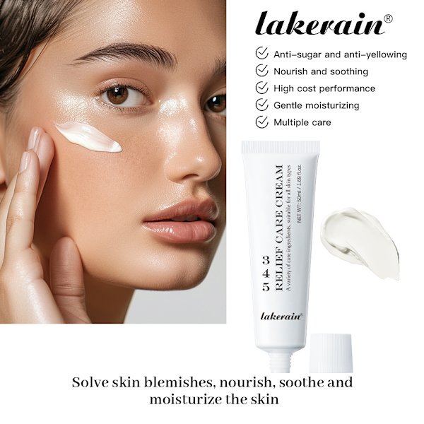Hudvårdsprodukt 345 ansiktskräm, daglig återfuktande ansiktskräm, version, 50ml.
