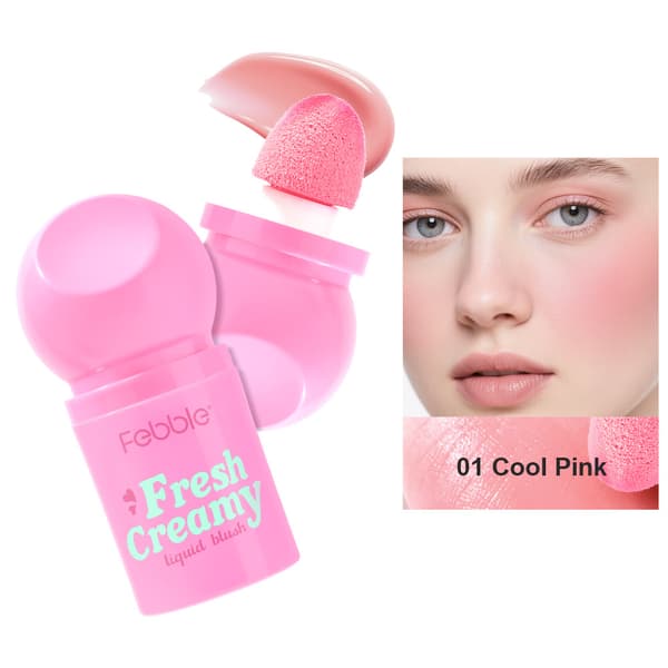 Makeup Highlighter Langtidsholdbar Flydende Blush Naturlig Konturering FBC063