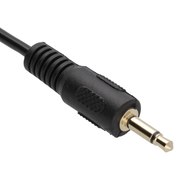 3,5 mm mono til 3,5 mm forlængerkabel, forgyldt, 1,2 m [1,2 meter]