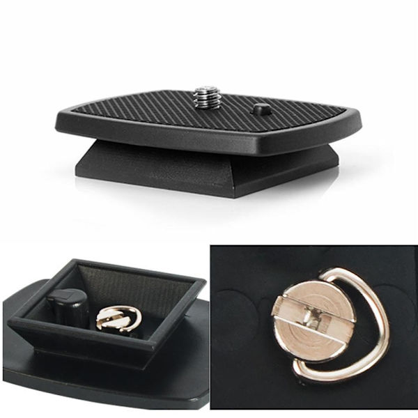 Högkvalitativ Lämplig Yunteng Vct668 St666 690S Weifeng 3530 3540 3570 Stativ Snabbkopplingsplatta 35Mm black3 One-size