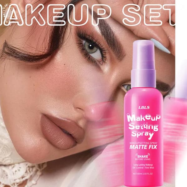 60 ml Makeup Setting Spray Langtidsholdbar Oliekontrol Setting Spray Til Makeup Mat Finish S9c1
