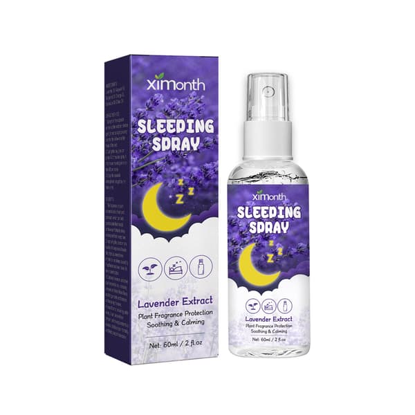 Avslappende Lavendel Søvnspray for Angstlindring og Rolige Netter, 125ml