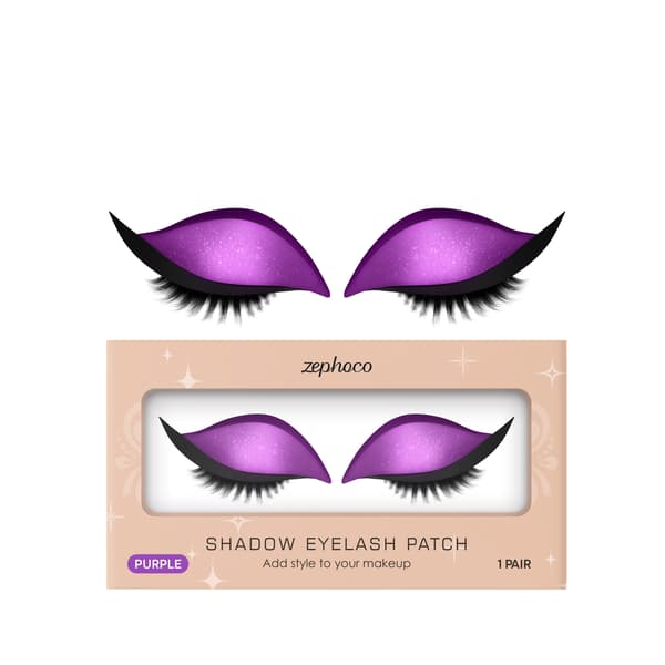 Lazy Eye Shadow Eyelash Patch - Bärbara ögonskuggs- och ögonfranslappar för lata människor