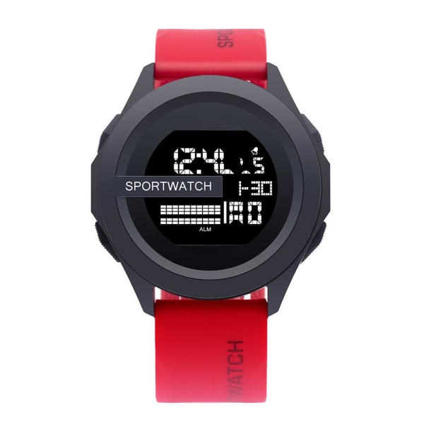 Original vattentät digital watch för män för kvinnor Green One size