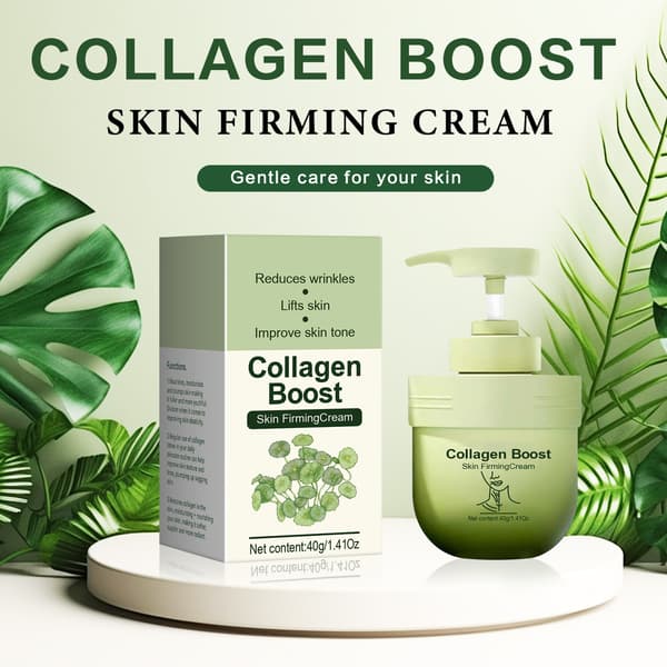 Luksuriøs Hydrerende Kollagencreme mod Aldring + 120ml
