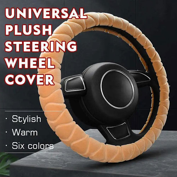 Bilratt Skydd Mjuk Plysch Varm Komfort Universal För Vint|· grey one-size