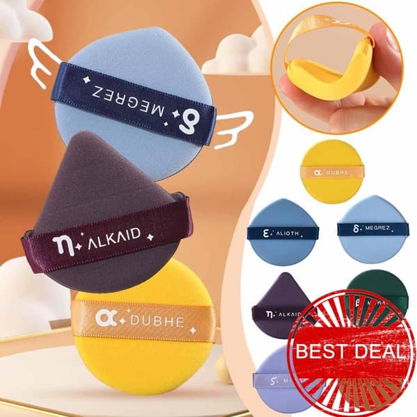 Kudde Puderpuff Skönhetskudde Puff För Concealer Foundation Puder Multifunktionell Smink V0e5