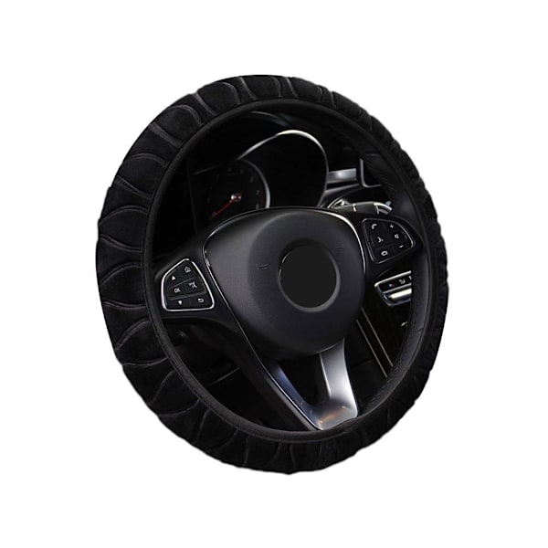Bilratt Skydd Mjuk Plysch Varm Komfort Universal För Vint|· black one-size