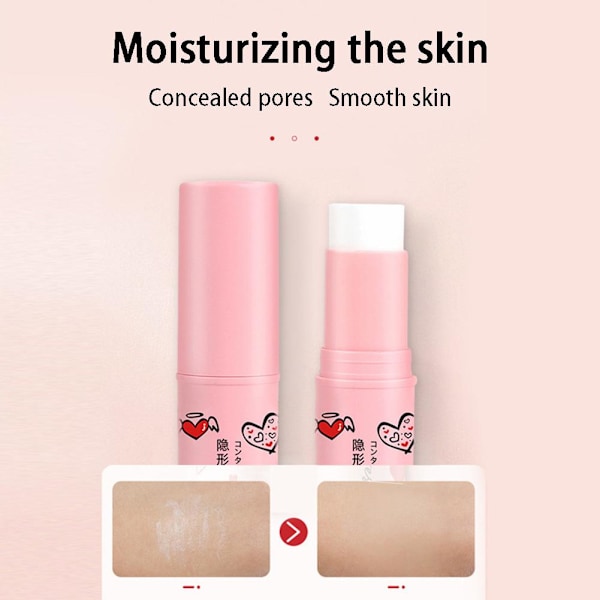 Osynlig Pore Primer Stick Pore Eraser Vattentät Smink Primer>`~ Ansikte N0C0❀