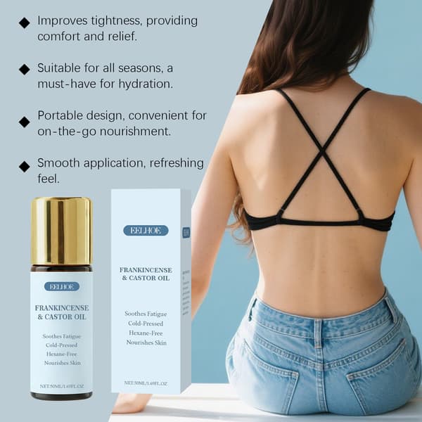 Frankincense Body Roll Oil för torr hud - 50ML