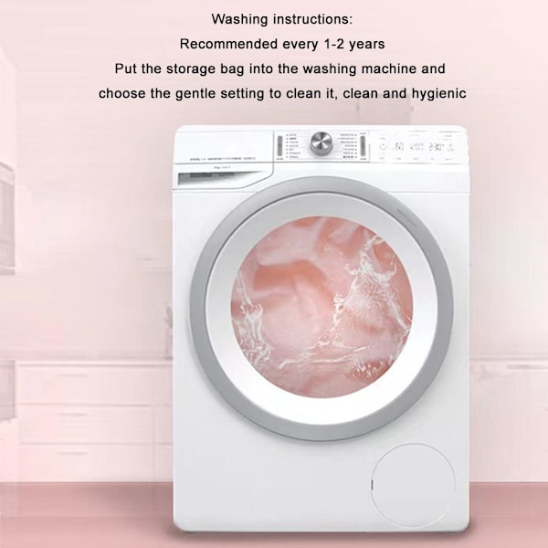 Underklädesförvaringsväska Reskläder BH Strumpor Avdelare Organiserare pink 1pcs