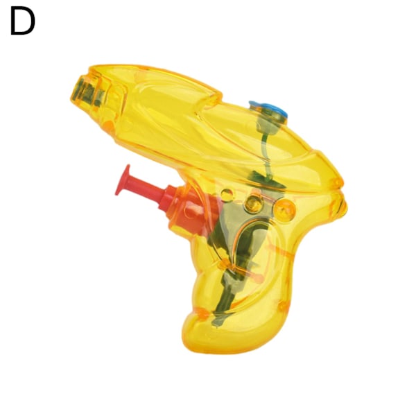 Minivattenpistol för barn, leksak för vattenstänk, utomhus, strand, pool Yellow Onesize
