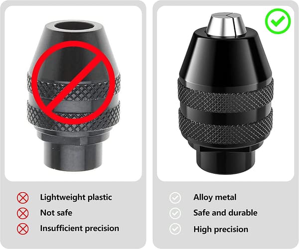 4486 Multi Chuck för Dremel 1-pack - Rotationsverktygssats