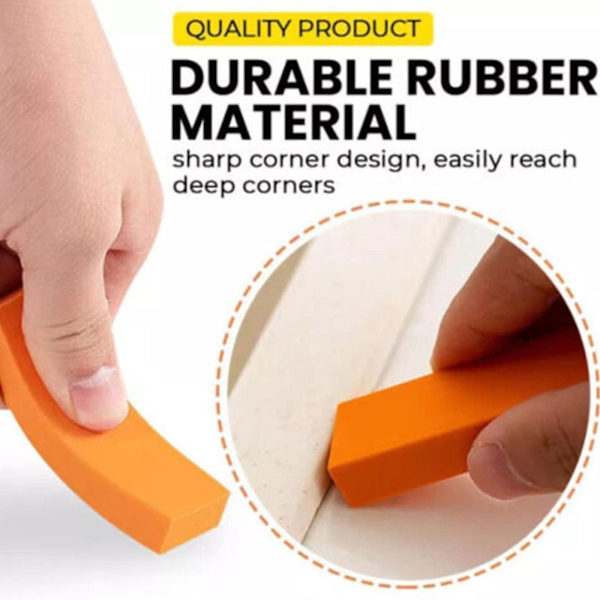 3/5/10 st Rostfritt Stål Dekontaminerings Artifact Eraser, Enkel Eraser Hot F9 orange3 3