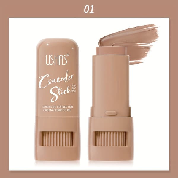 Solid Concealer Highlighter Stick Makeup - Kompakt och bärbar konturering och ljusning FS458