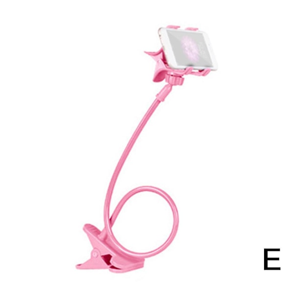 HFLWYWD Svanhals Sängtelefonhållare, 360 Grader Rotering Lat Arm pink one-size