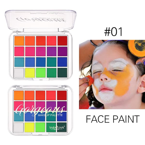 Øjen- og ansigtspalette til nem oprydning af makeup #2