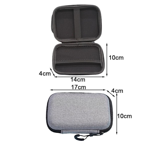 Bärbart Spelfodral För Mini Plus M17 R36S R35S Skyddsväska Förvaring Ny N8 gray For R35S/R36S
