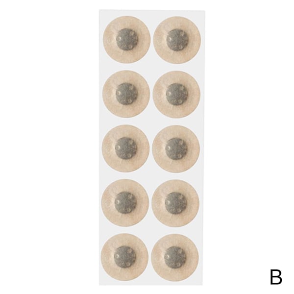 Andningsremsor för näsan Magnetisk näsplapp Stoppa Snarkning Hud Sle Round100pcs One size