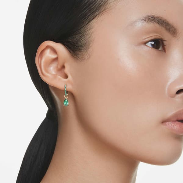 Swarovski Attract Collection dråbeøreringe grøn grøn green