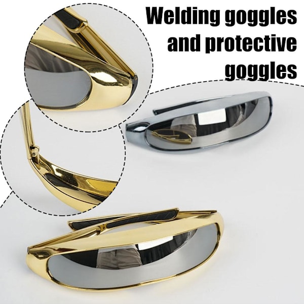 Skyddande Svetsglasögon i Ett Stycke - Svetsarglasögon Säkerhet glod One size