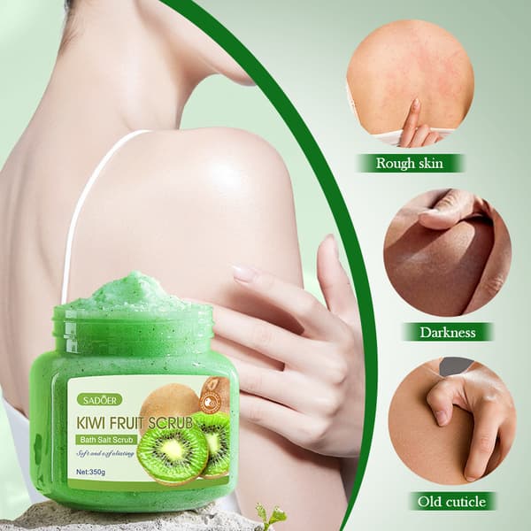 Frugtbaseret eksfolierende scrub, mango scrub 350g 350g mango