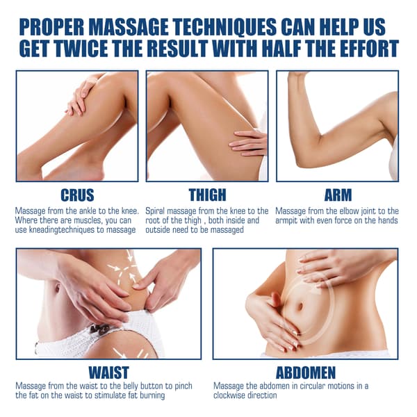Bantande och uppstramande massagekräm