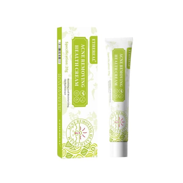 Acne Solution Salve - Grøn og Hvid Æske, 30ml