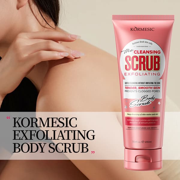 Kropsskrubbe eksfoliant for glat hud
