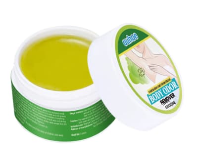 Deodorantcreme til underarme til rensende, deodoriserende og antiperspirant kropspleje.