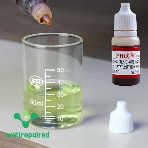 10ml pH-lösning Buffer Praktisk pH-mätning Kalibrering Läcksäker Lösning J2s1
