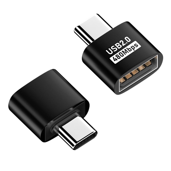 USB-C Type C Hane till USB 3.0 Type A Hona OTG Adapterkabel 2024 Konverterare T4I6 Black typec