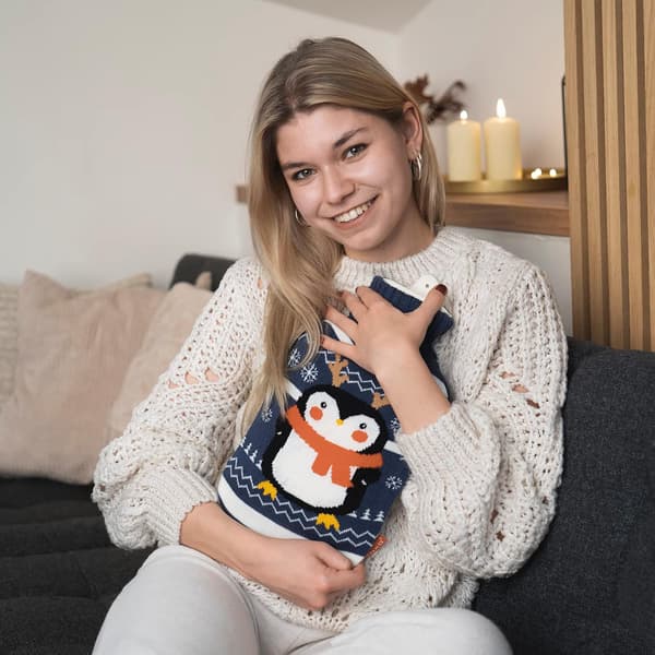 Värmeflaska Pingvin värmeflaska