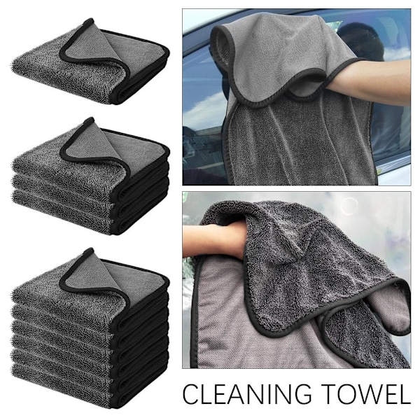 Magicwipe XXL Badrums Torkduk 40x60cm, Torkduk för Duschar dark grayB 3pcs