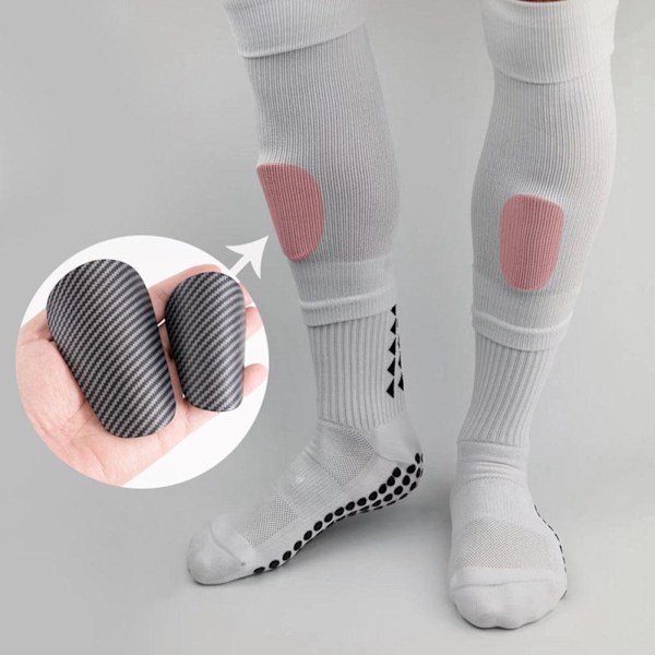 Mini Skydd för Fotbollsspelare, 1 Par Fotboll Mini Skydd blackS XS