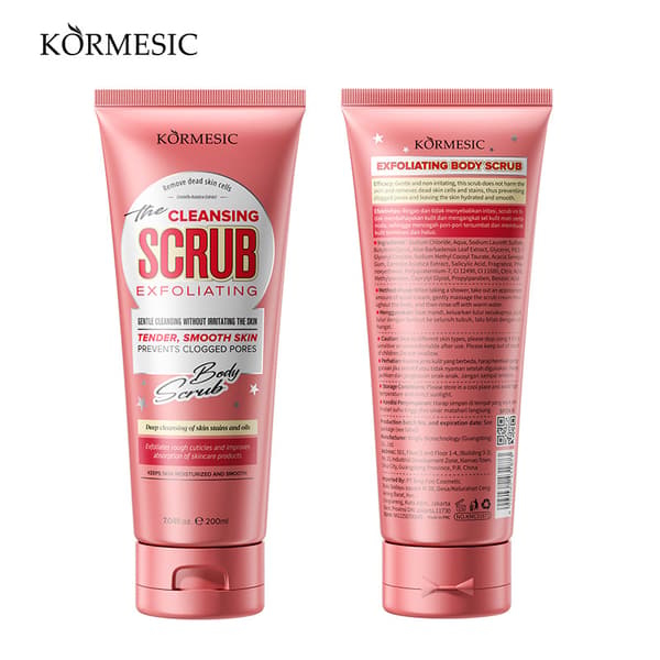 Kropsskrubbe eksfoliant for glat hud