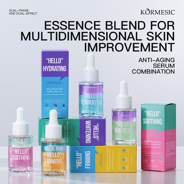Fuld-lagdelt serum ansigtspleje