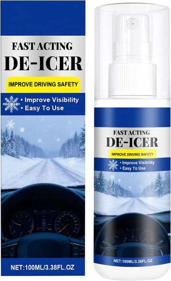 Avstøtende spray for – vinter – fjerningsvæske