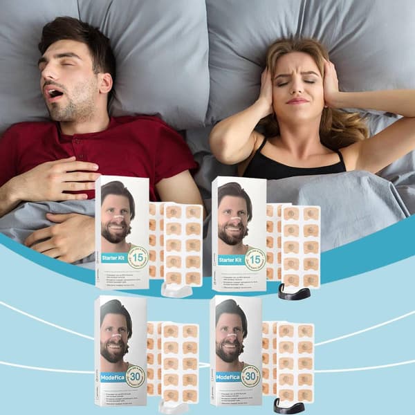 Anti-Snoring Magnetisk Näsdilatator Näsplåster Sluta Snarka Devi B2F8 E8E2 black 04 30 items