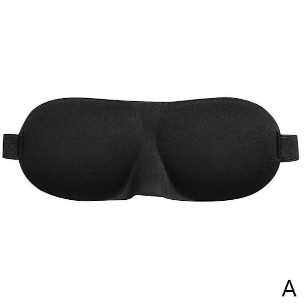 3D Reseögonmask Sovmask Vadderad Skugga Skydd Vila Avslappning Sovbindel Z1O0 Leopard print one-size