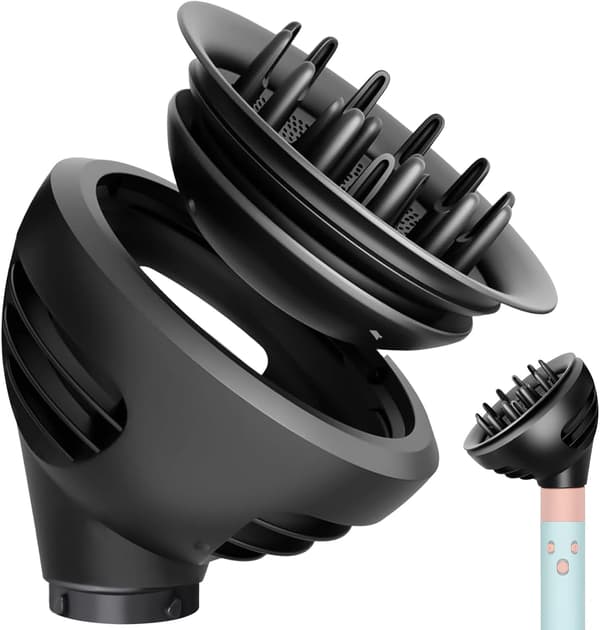 Diffusertilbehør for Dyson Airwrap HS05 HS01 HS08, bølger og krøller diffuser for Dyson Airwrap-feste, konvertibel for Dyson Airwrap Styler til h
