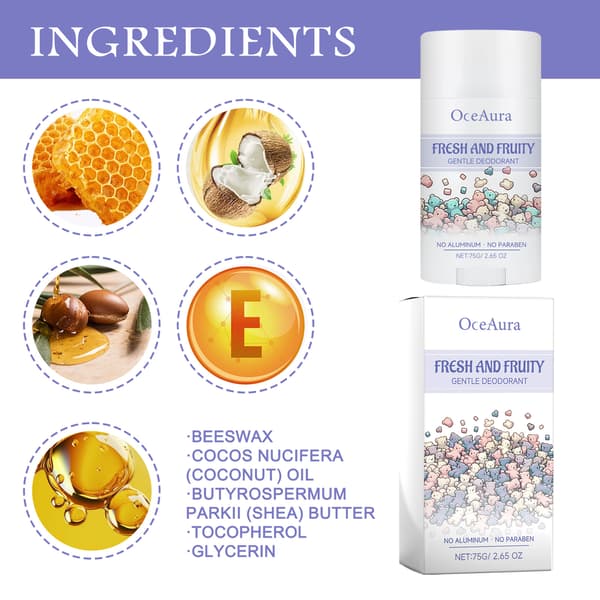 Naturlig deodoriserende stick