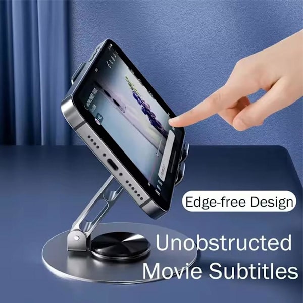 Universellt Tablet Ställ Hållare För iPad Mobiltelefon Justerbar P6N5 black one size