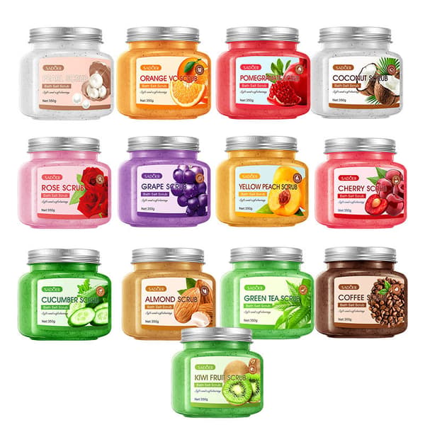 Frugtbaseret eksfolierende scrub, mango scrub 350g 350g mango