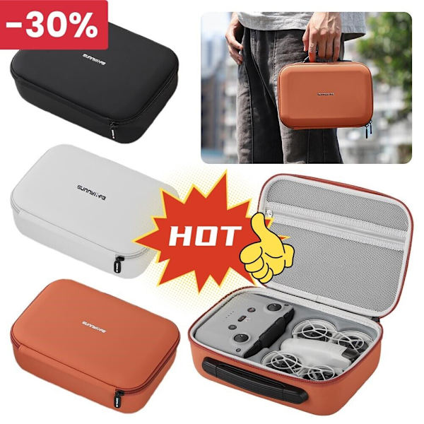 Drone Set Förvaringsväska för dji Neo Serien Drone Vattentät & Stöttålig White 1pcs
