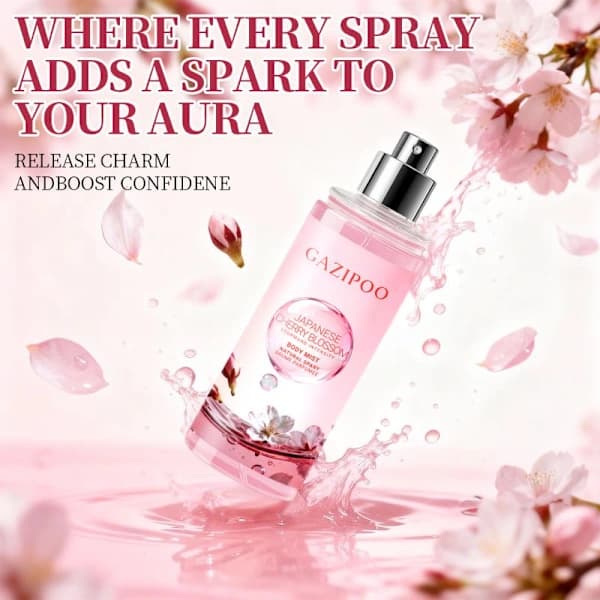 Blomsterfruktig duft kroppsspray alkoholfri langvarig F