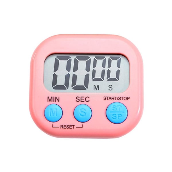 Stor LCD digital kök matlagning timer räkna ner upp klocka högt blue 1PCS