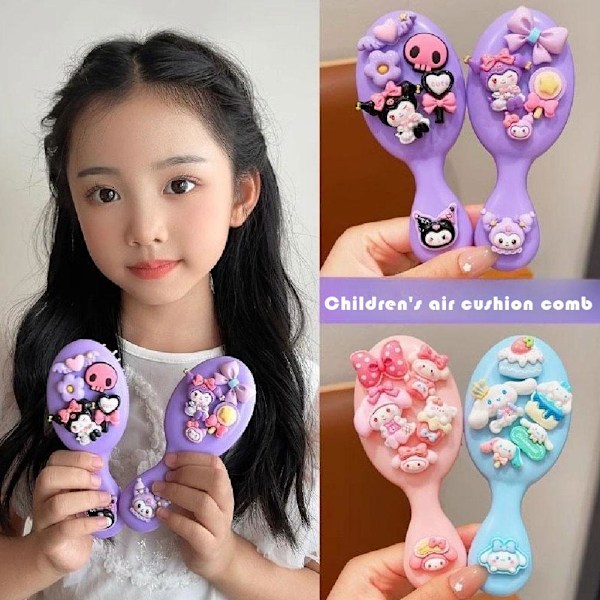 Luftkuddeborste för Barn Söt Mini Massage Luftkudde Borste För K style6 1pcs